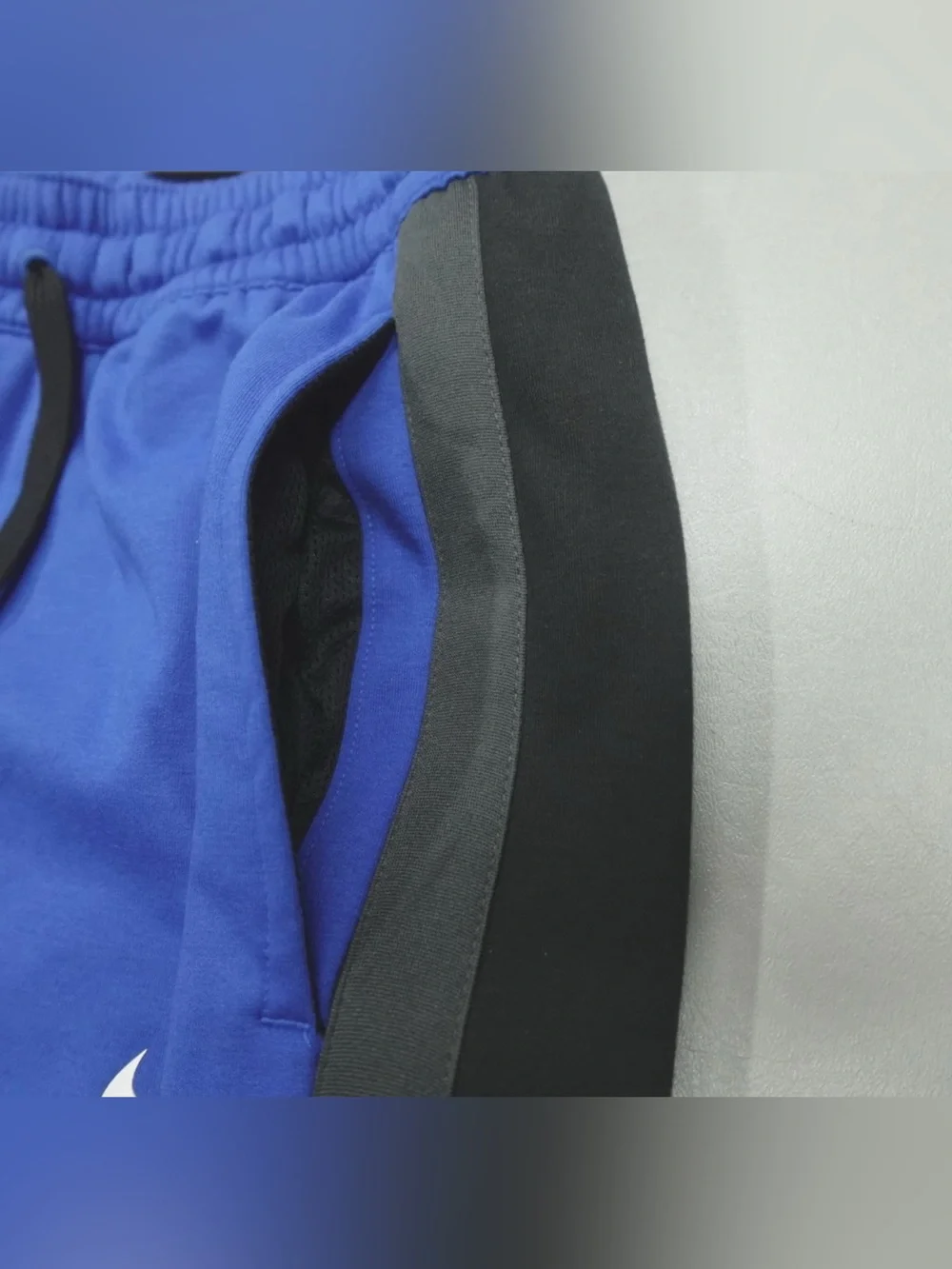 Nike Therma-Fit Men’s Athletic Sweatpants FD1133-496 blue black size L Large NEW